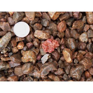 1/4lb Natural Rough Ruby Gemstone Crystal Corrundum Tanzania 500cts 115g Tumble